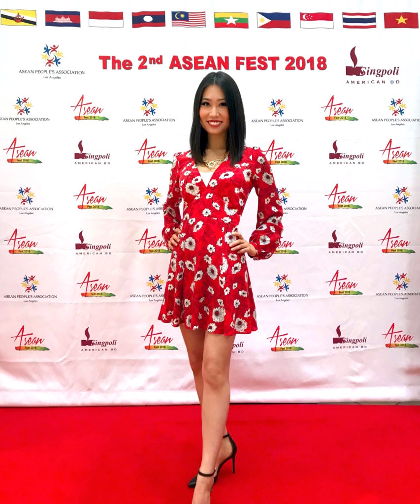 Felicia Zhu at ASEAN Fest 2018
