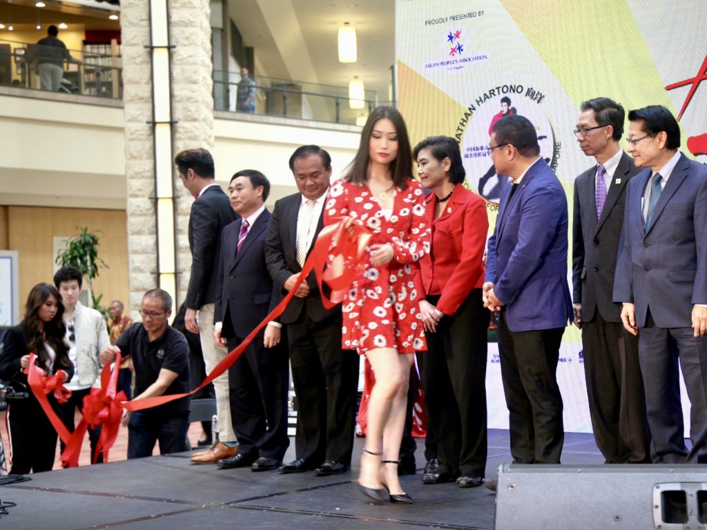 ASEAN Fest 2018 Ribbon Cutting Ceremony Felicia Zhu