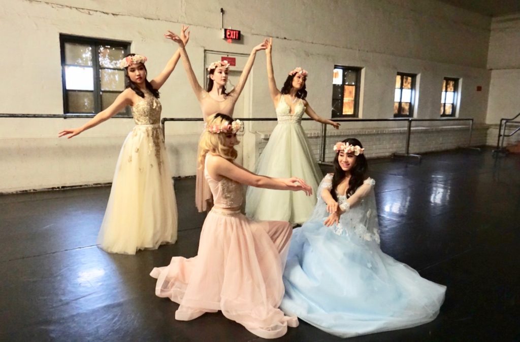 Backstage rehearsal for Peter Kater's show - Felicia Zhu